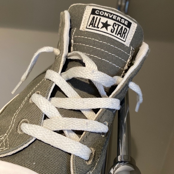 Green/ Sage Kids Converse All Star - Picture 7 of 10